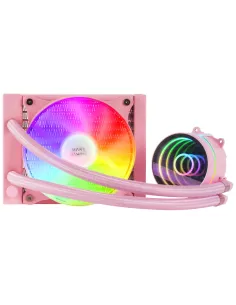 Mars Gaming ML-ONE120, Refrigeración Líquida CPU, TDP 200 W, Espejo Infinito, Ventilador FRGB Silencioso, Multisocket 2