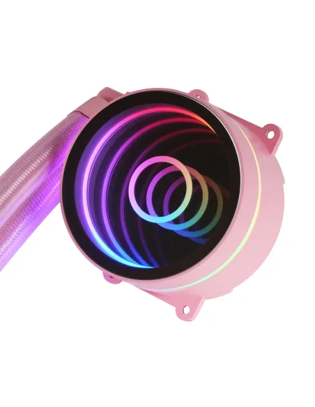 Mars Gaming ML-ONE120, Refrigeración Líquida CPU, TDP 200 W, Espejo Infinito, Ventilador FRGB Silencioso, Multisocket