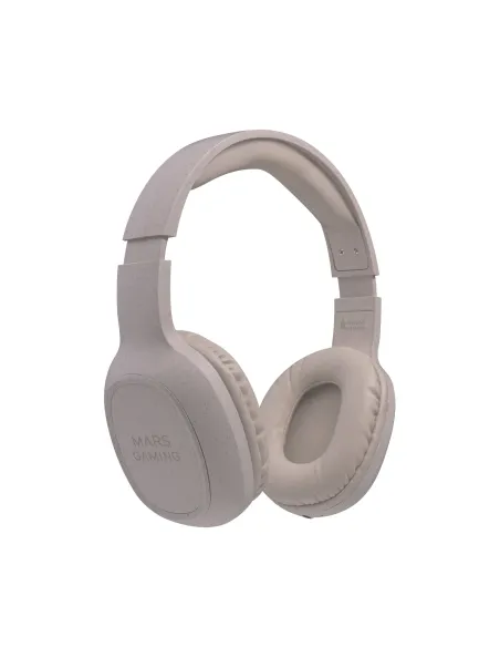Mars Gaming MHW-ECO, Auriculares Inalámbricos s, Bluetooth 5.1, Micrófono, Material Orgánico Wheat Straw,Gris Mars Gaming MHW-ECO, Auriculares Inalámbricos s, Bluetooth 5.1, Micrófono, Material Orgánico Wheat Straw,Gris