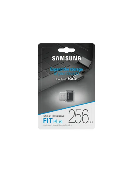 Samsung MUF-256AB unidad flash USB 256 GB USB tipo A 3.2 Gen 1 (3.1 Gen 1) Gris, Plata