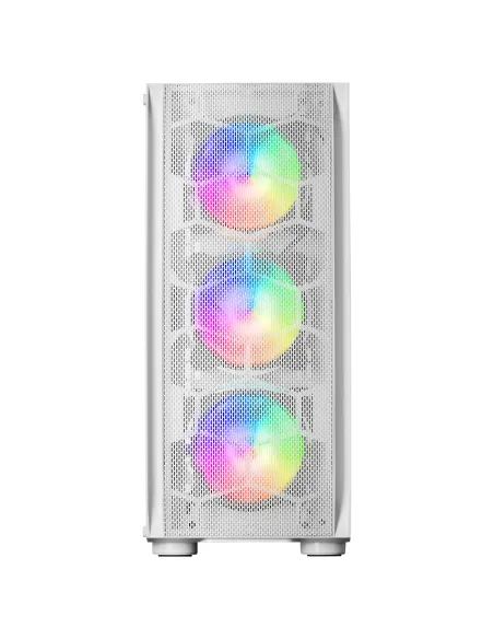 Mars Gaming MC-KX, Torre Gaming Premium E-ATX, Sistema CPU Freezer, 5 Ventiladores ARGB Ultra-silenciosos, Controladora ARGB y