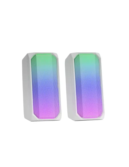 Mars Gaming Altavoces MSRGBW 15W Bt 5.0 White