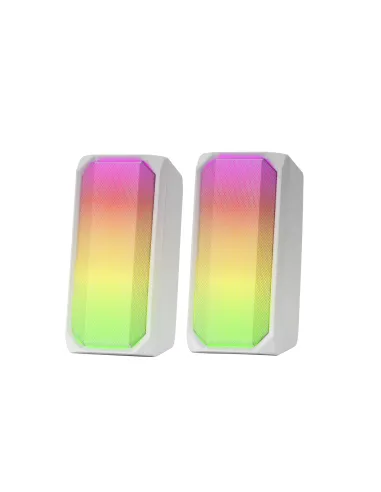 Mars Gaming Altavoces MSRGBW 15W Bt 5.0 White