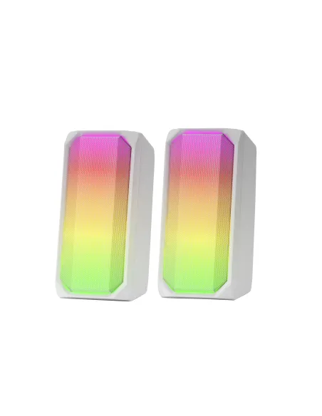 Mars Gaming Altavoces MSRGBW 15W Bt 5.0 White