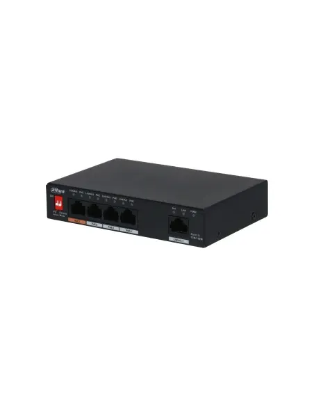 Dahua Technology PoE PFS3005-4ET-60-V2 switch No administrado L2 Gigabit Ethernet (10 100 1000) Energía sobre Ethernet (PoE)