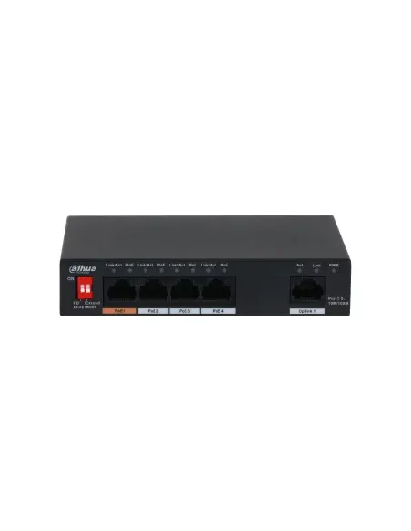 Dahua Technology PoE PFS3005-4ET-60-V2 switch No administrado L2 Gigabit Ethernet (10 100 1000) Energía sobre Ethernet (PoE)