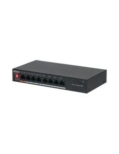 Dahua Technology PoE DH-PFS3008-8ET-60 switch No administrado L2 Fast Ethernet (10 100) Energía sobre Ethernet (PoE) Negro
