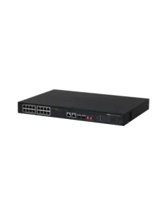 Dahua Technology PoE DH-PFS3218-16ET-135 switch No administrado L2 Gigabit Ethernet (10 100 1000) Energía sobre Ethernet (PoE)