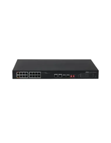 Dahua Technology PoE DH-PFS3218-16ET-135 switch No administrado L2 Gigabit Ethernet (10 100 1000) Energía sobre Ethernet (PoE)