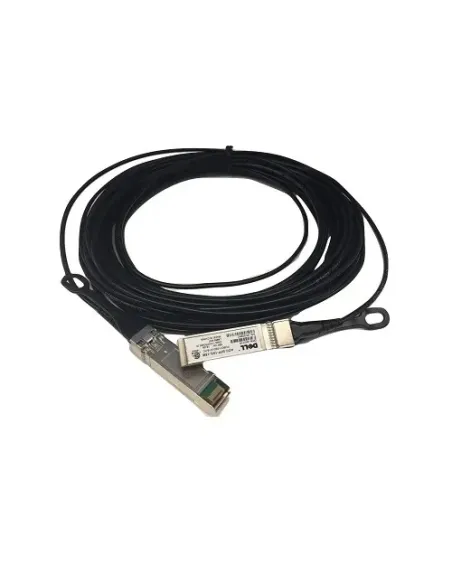 DELL 470-ABMD Cable de fibra óptica e InfiniBand 15 m SFP+ Negro
