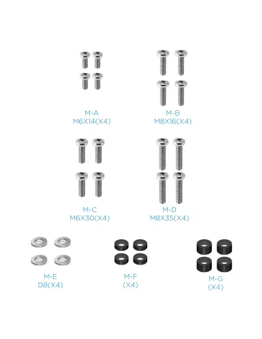 TooQ Soporte de pared para pantallas 37”- 80”
