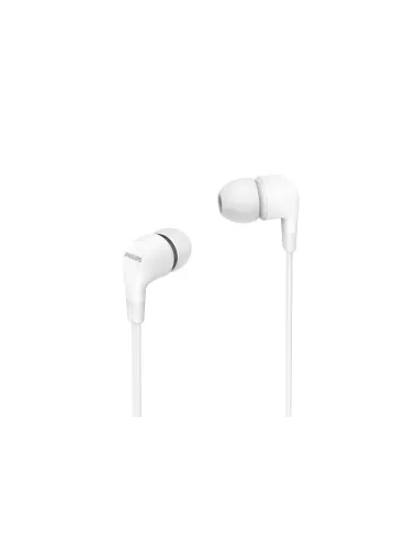 Philips TAE1105WT 00 auricular y casco Auriculares Alámbrico Dentro de oído Música Blanco