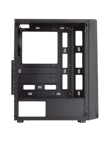 Mars Gaming MC-ART Negro, Caja PC Gaming ATX, Doble Cristal Templado Dibujable, ARGB 12 Modos, Ventilador 12cm