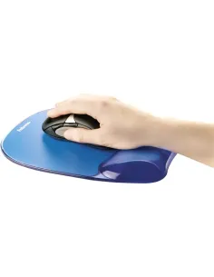 Fellowes 9114120 alfombrilla para ratón Azul 2
