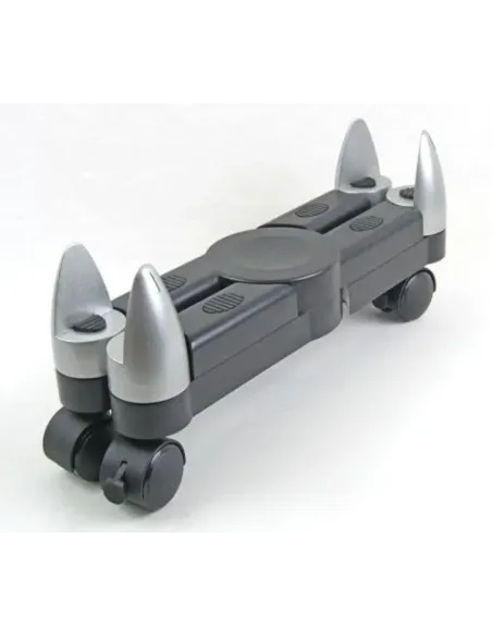 Fellowes 8039001 soporte de CPU PC Negro, Plata