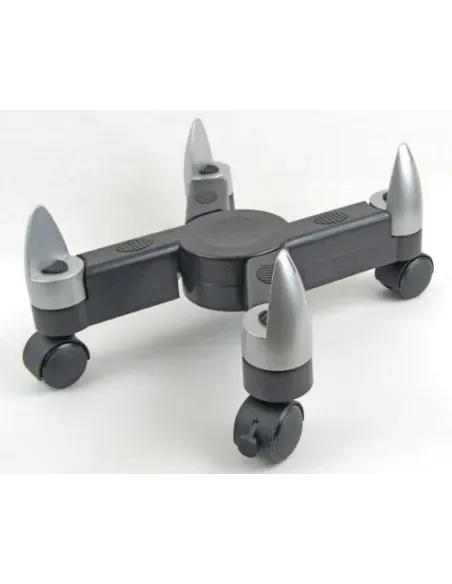 Fellowes 8039001 soporte de CPU PC Negro, Plata