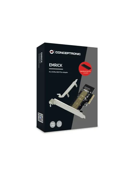 Conceptronic EMRICK05BS tarjeta y adaptador de interfaz Interno M.2
