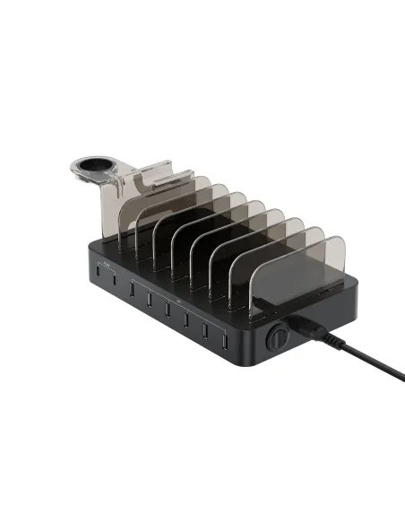 Conceptronic OZUL02B cargador de dispositivo móvil Universal Negro Corriente alterna Interior