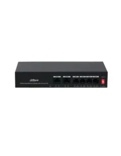 Dahua Technology PoE DH-PFS3006-4ET-36 switch Fast Ethernet (10 100) Energía sobre Ethernet (PoE) Negro