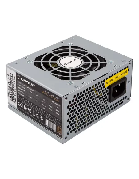 UNYKAch SFX 300W unidad de fuente de alimentación 20+4 pin ATX Plata