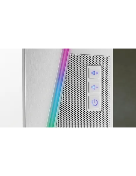 Mars Gaming ALTAVOCES 2.0 BLUETOOTH 5.0 MS7 WHITE 20W RMS ILUMINACION RGB DINAMICO PROCESADOR DSP