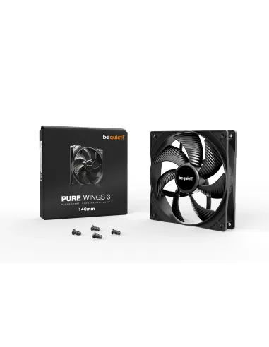 be quiet! Pure Wings 3 140mm Carcasa del ordenador Ventilador 14 cm Negro 1 pieza(s)