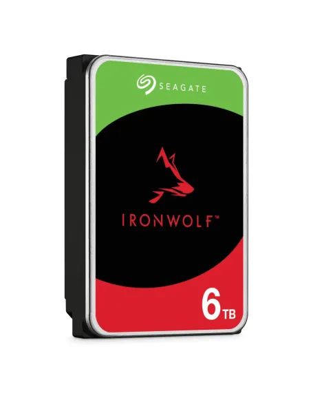 Seagate IronWolf ST6000VN006 disco duro interno 6 TB 5400 RPM 256 MB 3.5" Serial ATA III