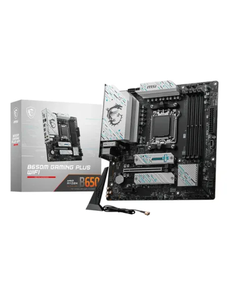 MSI B650M GAMING PLUS WIFI placa base AMD B650 Zócalo AM5 micro ATX