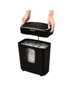 Fellowes Powershred 6M triturador de papel Microcorte Negro 2
