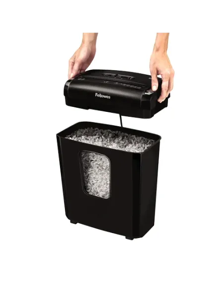 Fellowes Powershred 6M triturador de papel Microcorte Negro Fellowes Powershred 6M triturador de papel Microcorte Negro