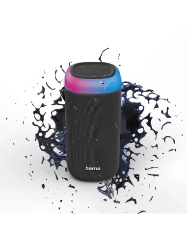 Hama Shine 2.0 Altavoz portátil estéreo Negro 30 W
