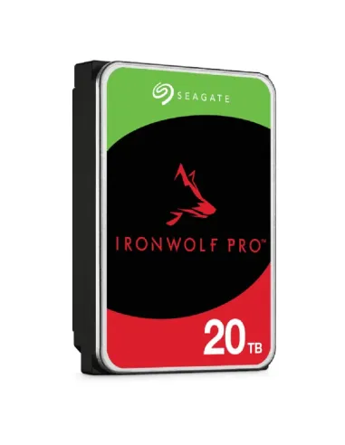Seagate IronWolf Pro ST20000NT001 disco duro interno 20 TB 7200 RPM 256 MB 3.5"