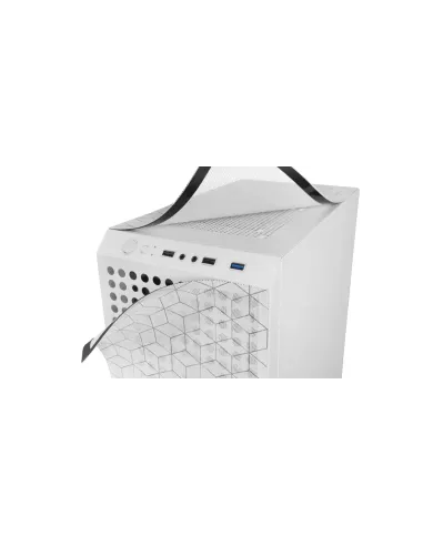 Mars Gaming MC-MAG, Caja Gaming ATX, Ventana Lateral Completa Cristal Templado, Doble Rejilla Magnética Antipolvo Frontal +