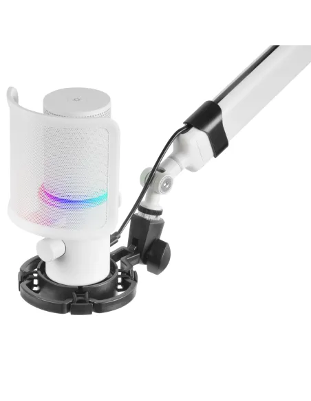 Mars Gaming MMIC-XT, Micrófono de Estudio Profesional Alta Definición 192Khz 24-bit, Brazo Omnidireccional, Soporte