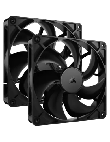 Corsair RS140 Carcasa del ordenador Ventilador 14 cm Negro 2 pieza(s)