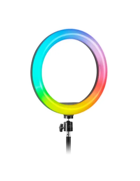 Mars Gaming MGRING Anillo Iluminación ARGB Trípode Soporte Smartphone y Webcam Mando Mars Gaming MGRING Anillo Iluminación ARGB Trípode Soporte Smartphone y Webcam Mando