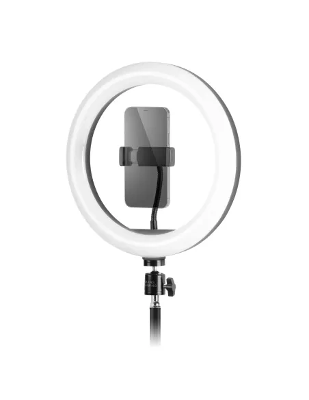 Mars Gaming MGRING Anillo Iluminación ARGB Trípode Soporte Smartphone y Webcam Mando Mars Gaming MGRING Anillo Iluminación ARGB Trípode Soporte Smartphone y Webcam Mando
