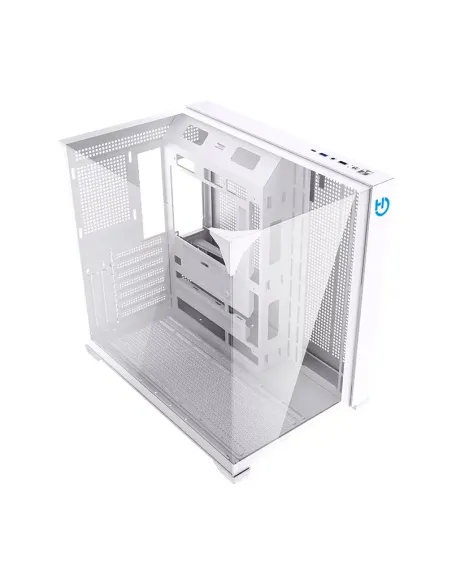 Hiditec SKY Torre Transparente, Blanco Hiditec SKY Torre Transparente, Blanco