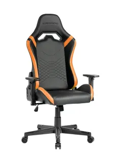 Mars Gaming MGC-PRO, Silla Gaming Profesional, Acabado Cuero PU, Reposabrazos 2D y Respaldo Reclinable 135°, Cojines Lumbar y 2