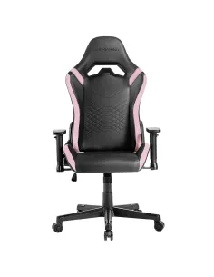 Mars Gaming MGC-PRO, Silla Gaming Profesional, Acabado Cuero PU, Reposabrazos 2D y Respaldo Reclinable 135°, Cojines Lumbar y