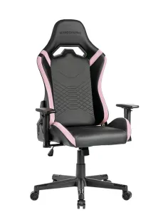 Mars Gaming MGC-PRO, Silla Gaming Profesional, Acabado Cuero PU, Reposabrazos 2D y Respaldo Reclinable 135°, Cojines Lumbar y 2