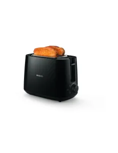 Philips Daily Collection HD2581 90 Tostadora  2 rebanadas, ranura ancha, negro