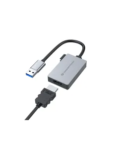Conceptronic ABBY22G Adaptador gráfico USB 1920 x 1080 Pixeles Gris 2