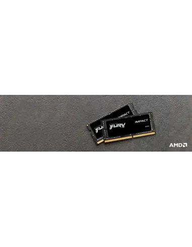 Kingston Technology FURY 64GB 3200MT s DDR4 CL20 SODIMM (Kit of 2) Impact