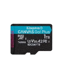 Kingston Technology Tarjeta microSDXC Canvas Go Plus Gen4 de 1 TB, 200 MB s, A2 U3 V30 y adaptador 2