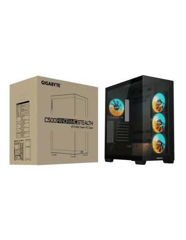 GIGABYTE C500 PANORAMIC STEALTH Midi Tower Negro