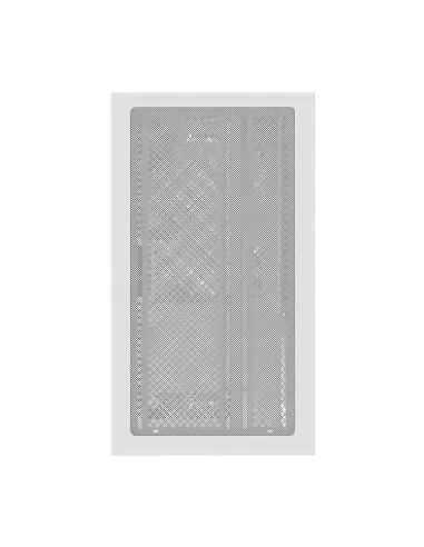 GIGABYTE C201 PANORAMIC ICE Caja para PC – Torre media, m-ATX, compatible con radiador de 360 mm, 3 ventiladores preinstalados,