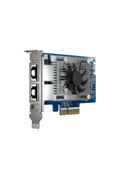 QNAP QXG-10G2T-X710 adaptador y tarjeta de red Interno Ethernet 1000 Mbit s