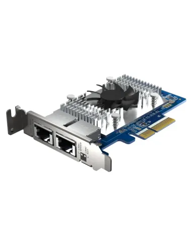 QNAP QXG-10G2T-X710 adaptador y tarjeta de red Interno Ethernet 1000 Mbit s
