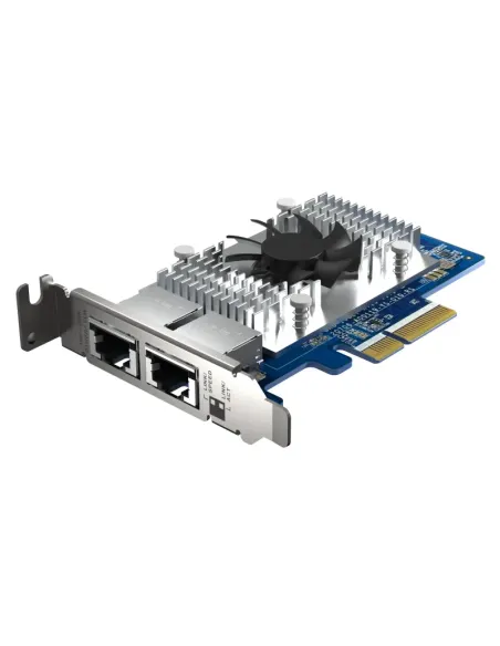 QNAP QXG-10G2T-X710 adaptador y tarjeta de red Interno Ethernet 1000 Mbit s